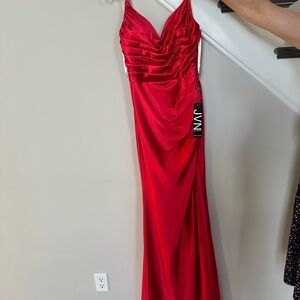 Jovani Red Evening Gown